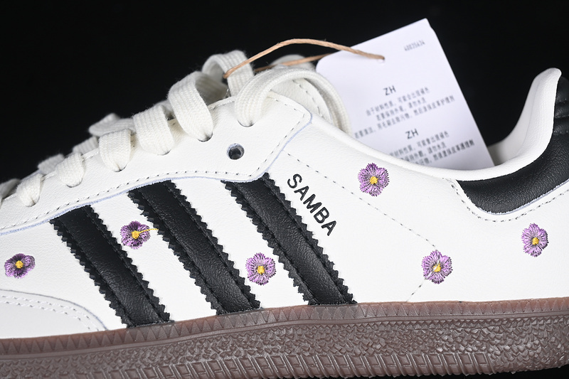 Samba cloud white light purple floral