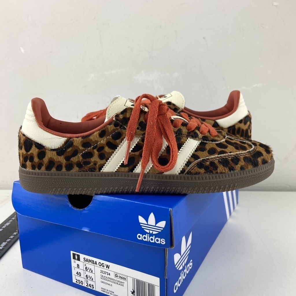 Samba og preloved red leopard