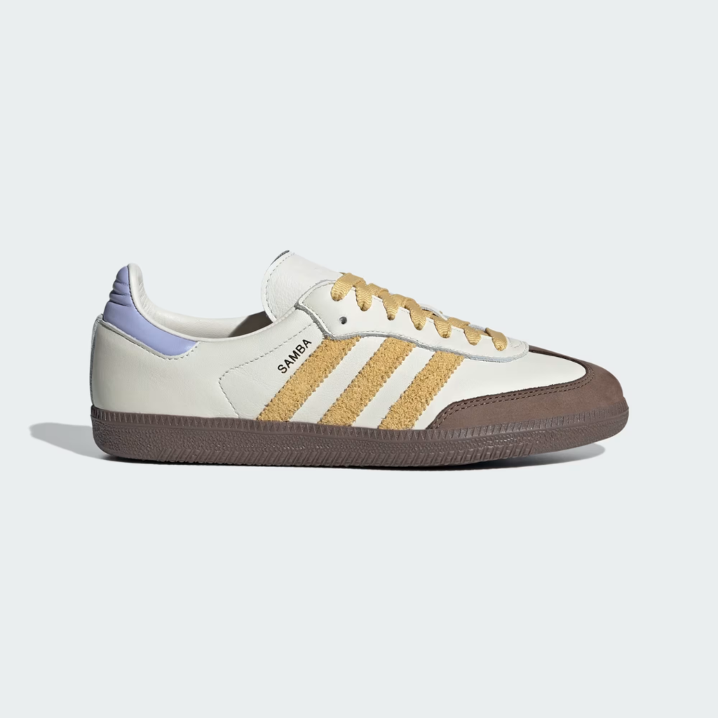 Samba off white oat violet tone