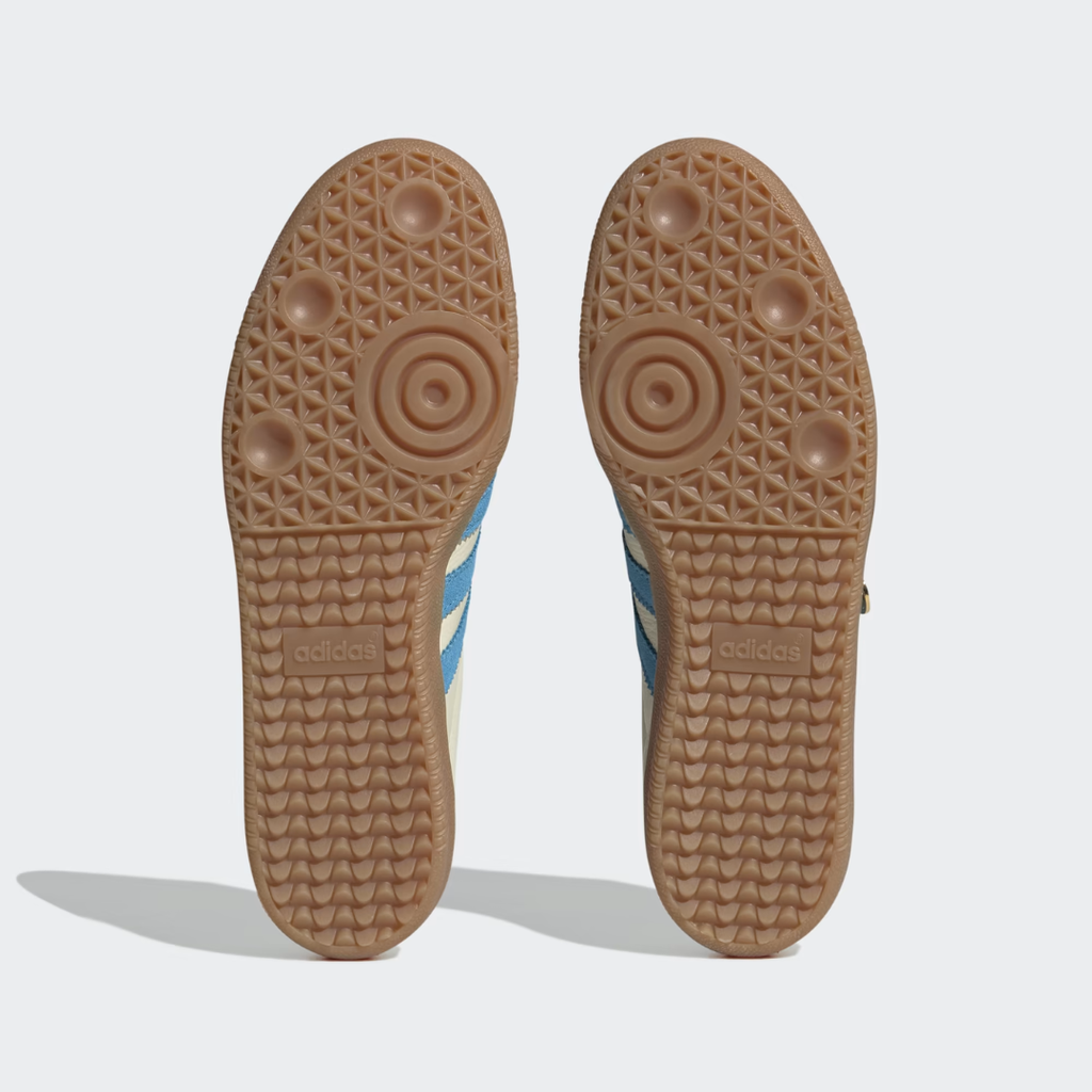 Samba sporty and rich cream white and blue rush