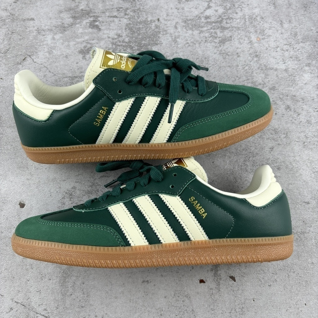 Samba collegiate green cream white