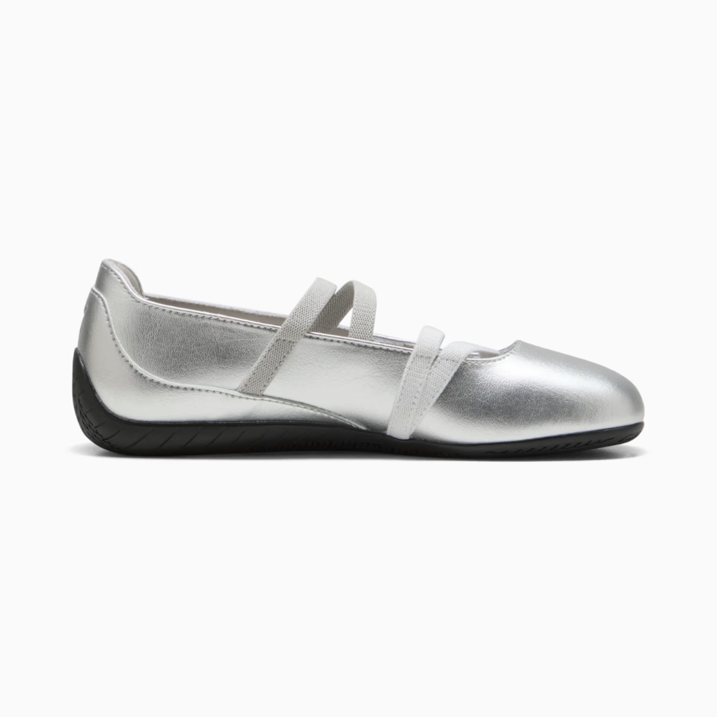 Puma speedcat ballet sd silver leather